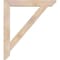 Ekena Millwork Traditional Slat Smooth Bracket, Douglas Fir, 3 1/2"W x 30"D x 34"H BKT04X30X34TRA06SDF - alternate 3
